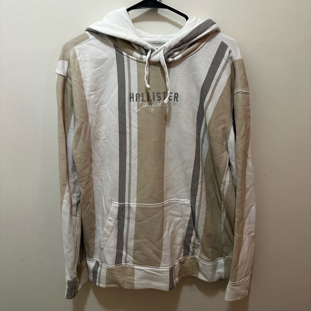 Hollister lightweight color block hoodie